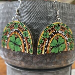 St. PATRICK'S DAY EARRINGS Green